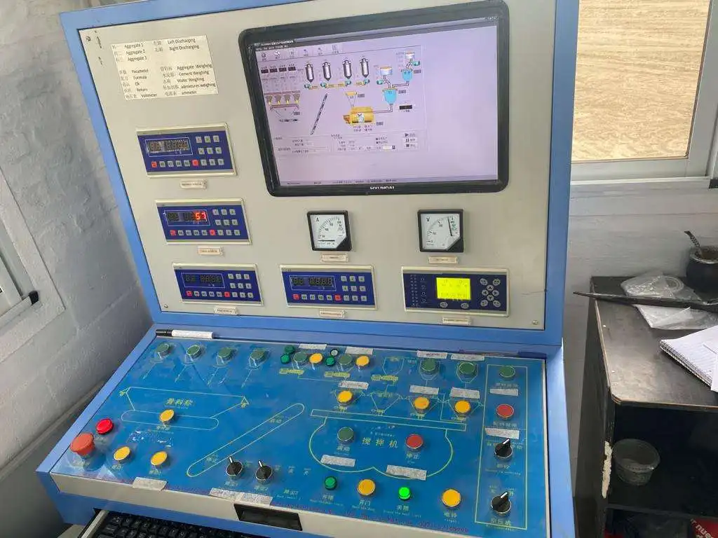 High efficiency 25m3/h concrete mixing equipment station concrete batch plant