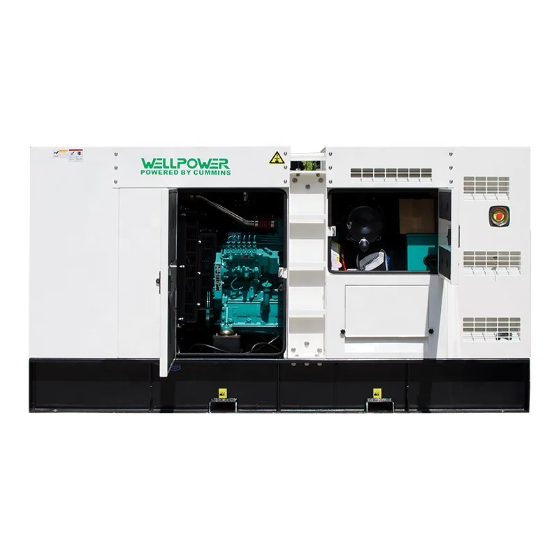 Powered by Cummins 6LTAA8.9-G2 engine super silent prime power 275KVA diesel generator 220KW genset