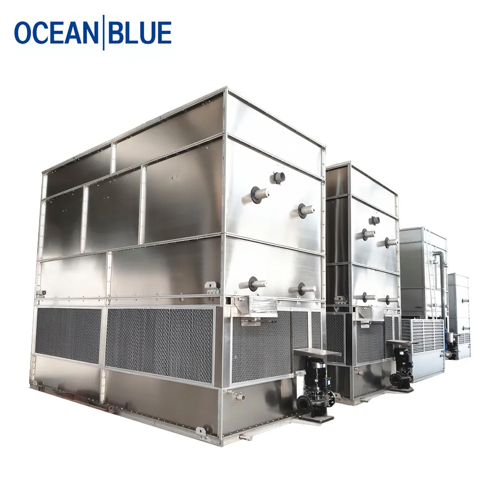 Energy Saving Water Cooled Cooling Tower For Seafood Factory