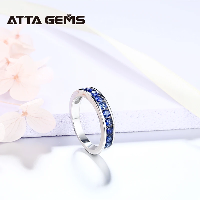 Blue Sapphire Ring Ruby Green Ring100% 925 Sterling Silver Engagement Women Wedding Blue Sapphire Rings Party Gifts Fine Jewelry