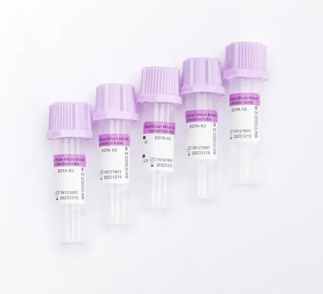 
 Медицинская капиллярная трубка для сбора крови EDTA K3  