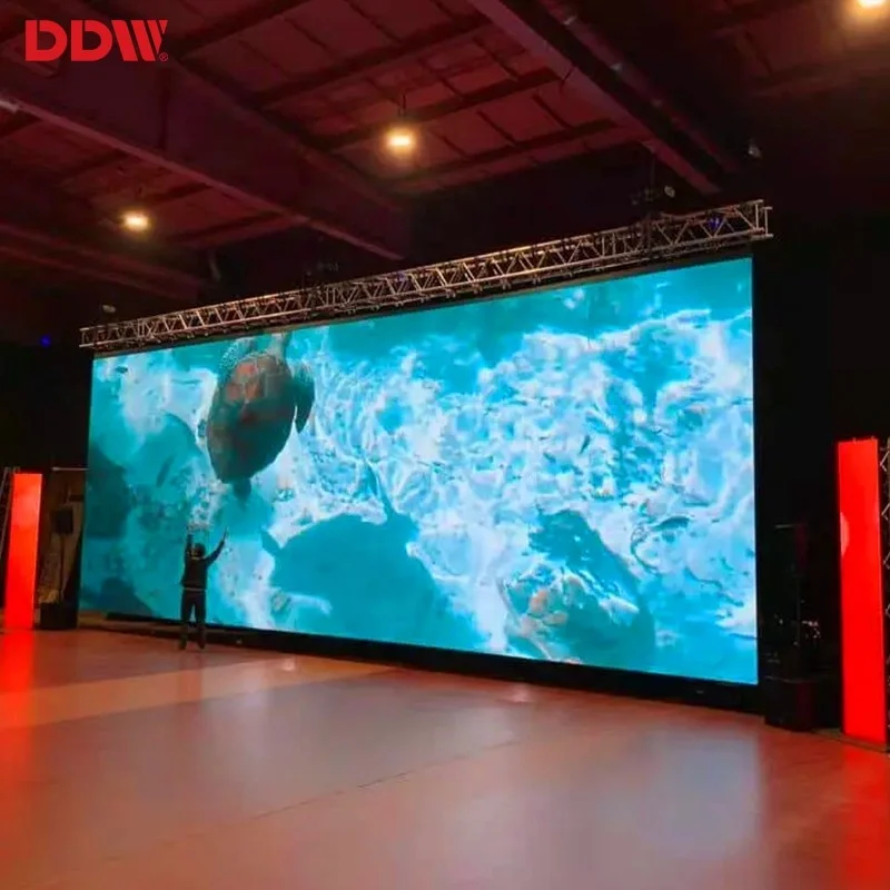 Superior Performance Portable LED Video Wall P3.9 High Pixel IP65 Rental Screen for Outdoor Indoor Stage Background Display