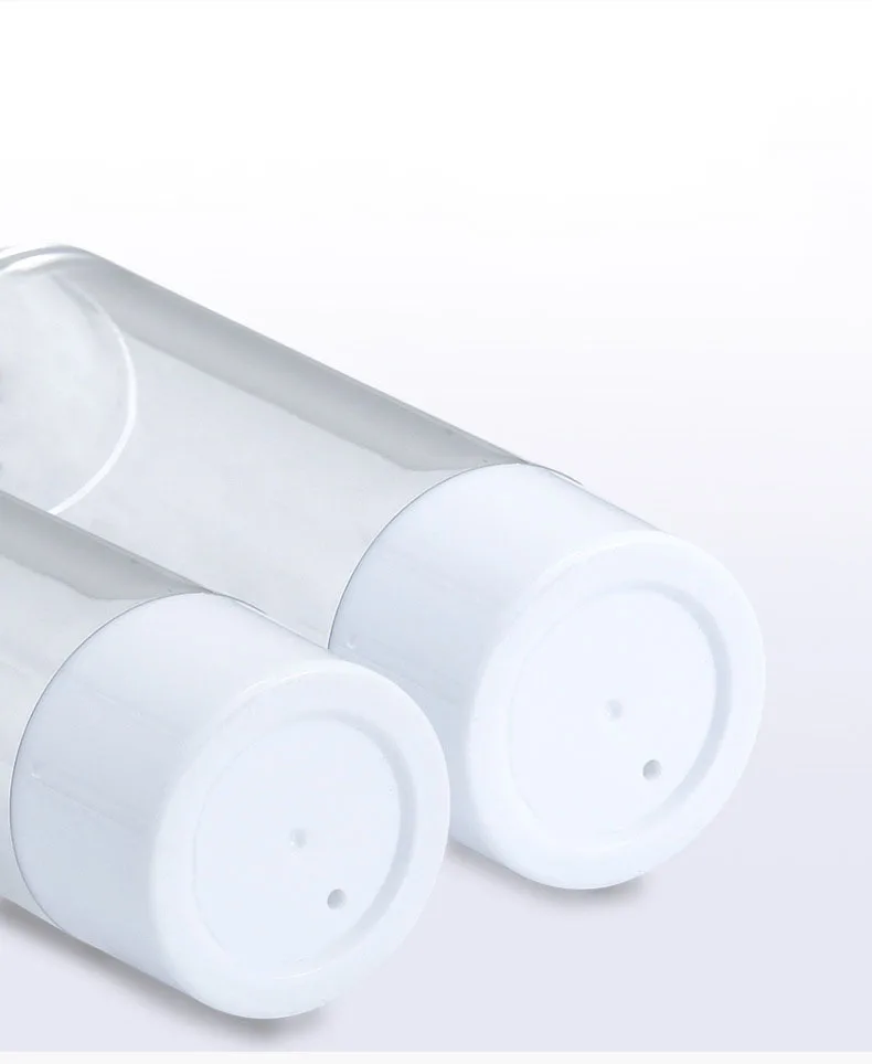 50ml Cosmetic Airless Bottle Transparent Lotion Cream Essence  Bottle AS Lotion Cream Liquid Spray Travel Dispensing Container