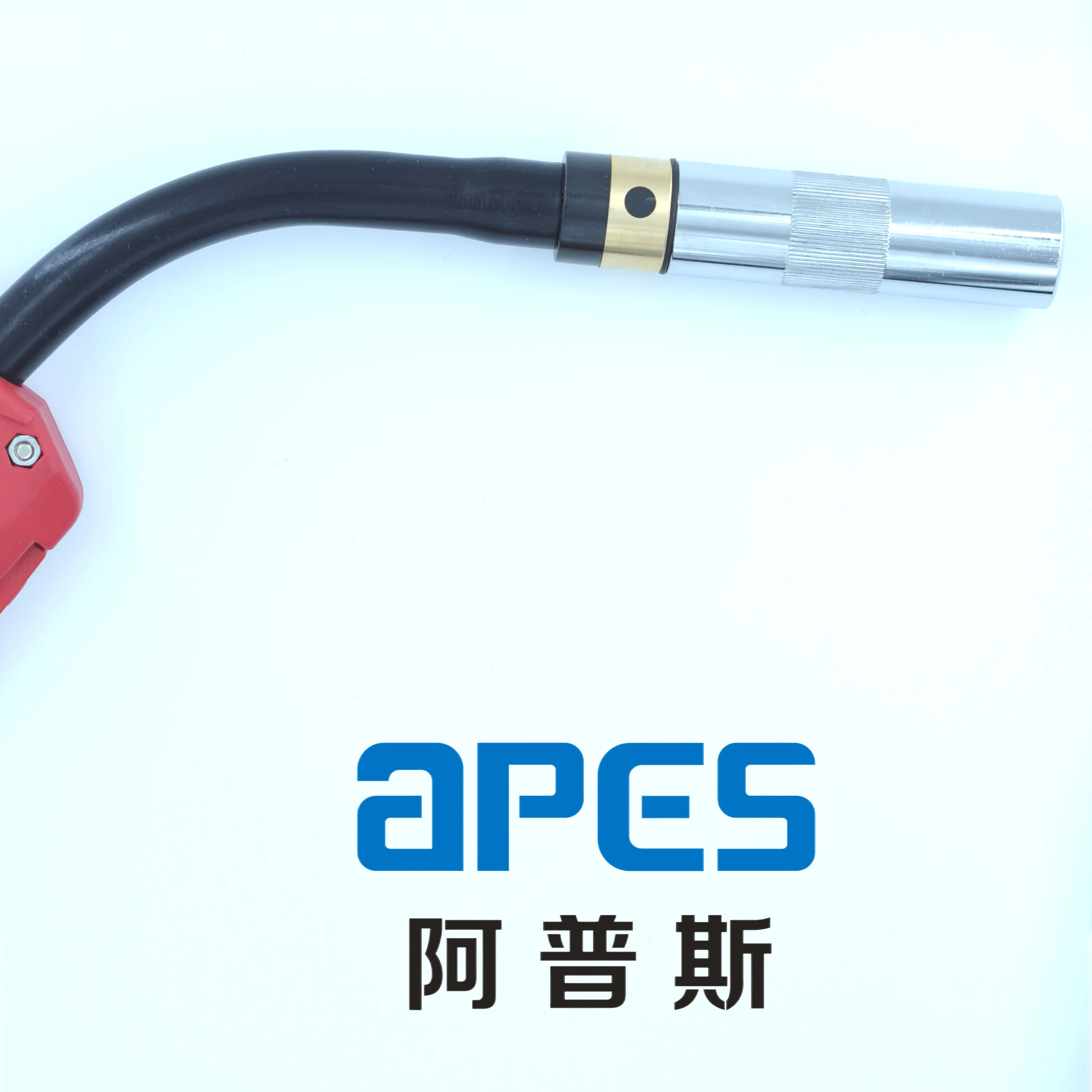 500A Carbon Dioxide Gas Shield Pana Red Torch for Pana Auto Welding Machine MIG Gun With Euro Adaptor