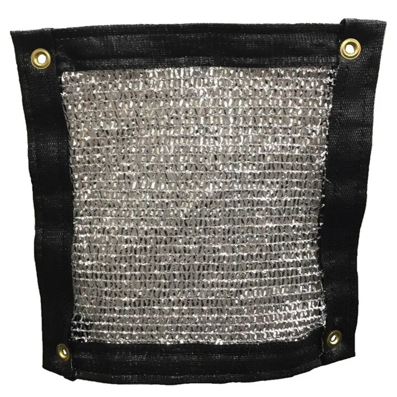 70% shade factor plastic greenhouse roof covering sunblock shade mesh/UV blocks with grommets agricultural aluminum shade cloth