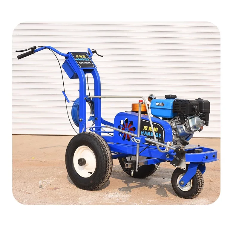Chinese manufacturers hand push cold air road marking machine paint emulsion paint road marking machine