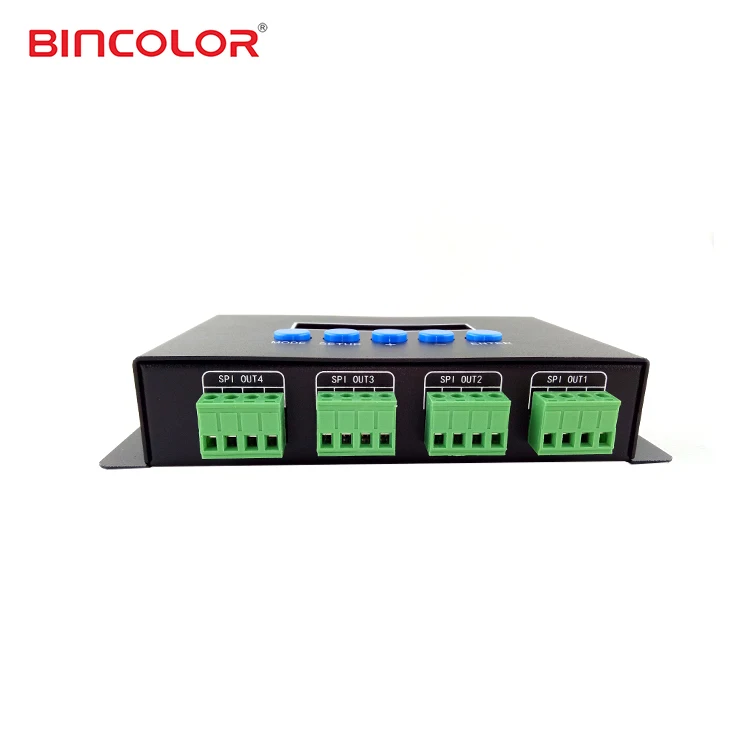 BC-204 Zhuhai Bincolor заводской производитель artnet to spi pixel controller