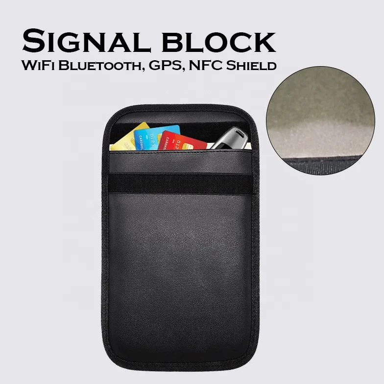 Faraday Bags Phone for Key Fob Protector Car RFID Signal Blocking GPS Anti-tracking