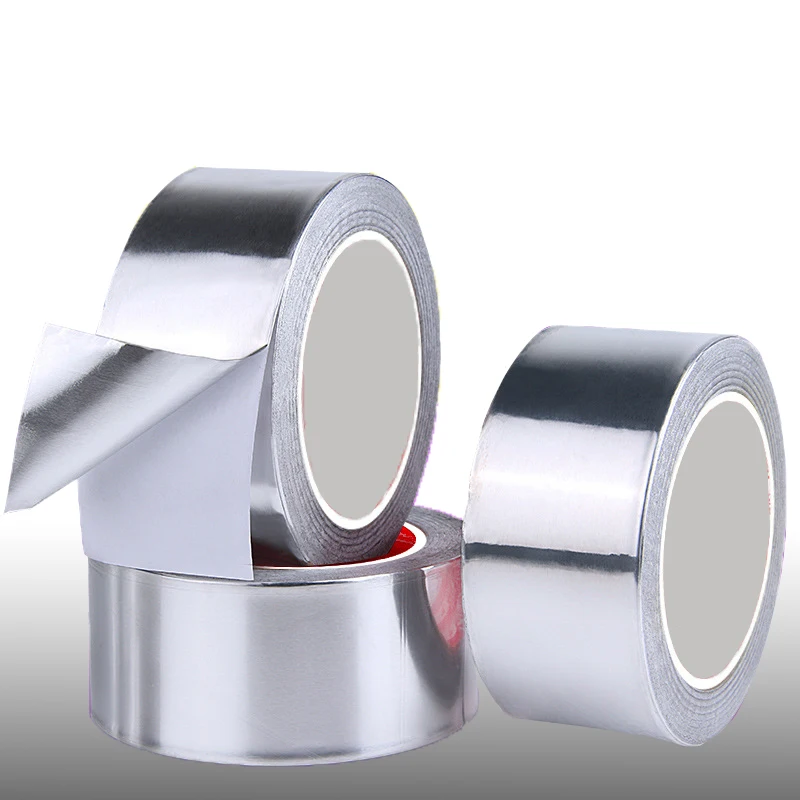 Hot selling 0.05mm leak-trapping flame-retardant thermal insulation self-adhesive aluminum foil tape