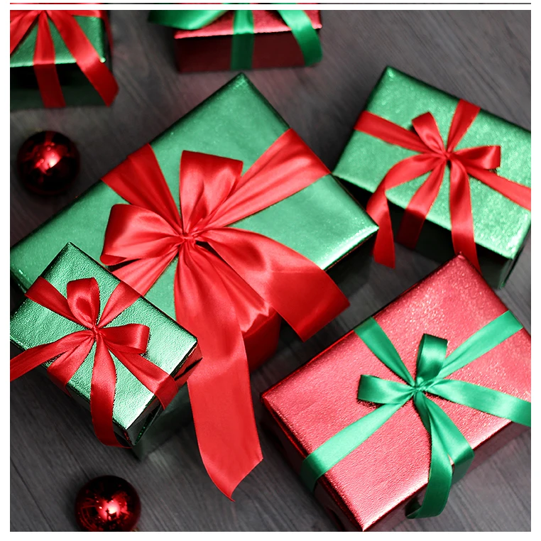 
Custom design factory Wholesale Paper Box With Bowknot For Christmas Gift outlet Packing Box 