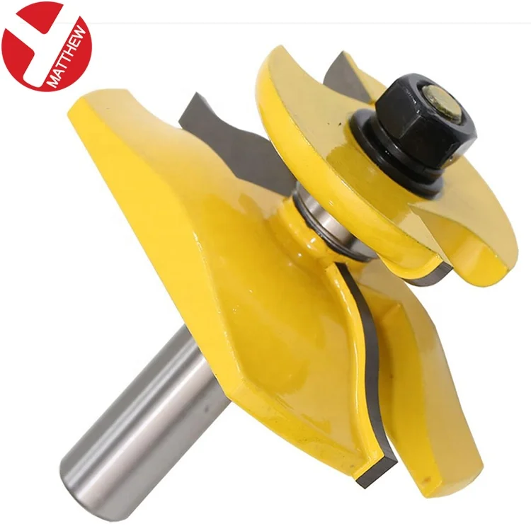 Набор фрез с твердосплавным наконечником и круглым хвостовиком 1/2 дюйма, 3 шт.