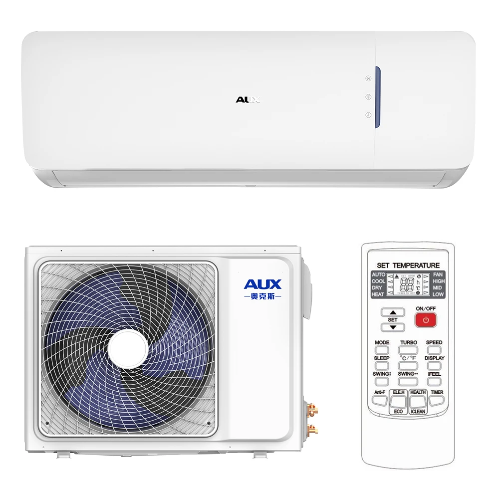 AUX Commercial 12000BTU 18000BTU 24000BTU Cooling Heating Split Wall Air Conditioning with Remote Control , Energy Star