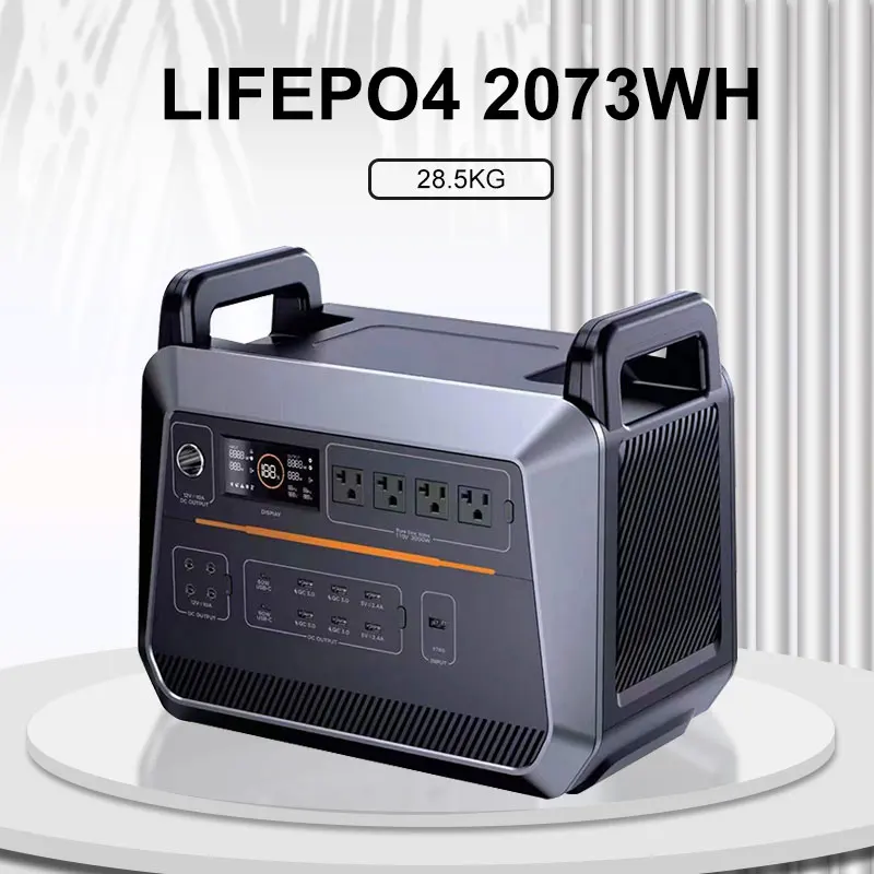 220 Volt Portable Power Bank Charger Solar Powered Portable Generator