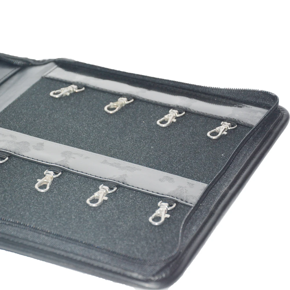 Business Padfolio and Key Case with PU Leather Folder Shape Presentation Folder for Filing Products