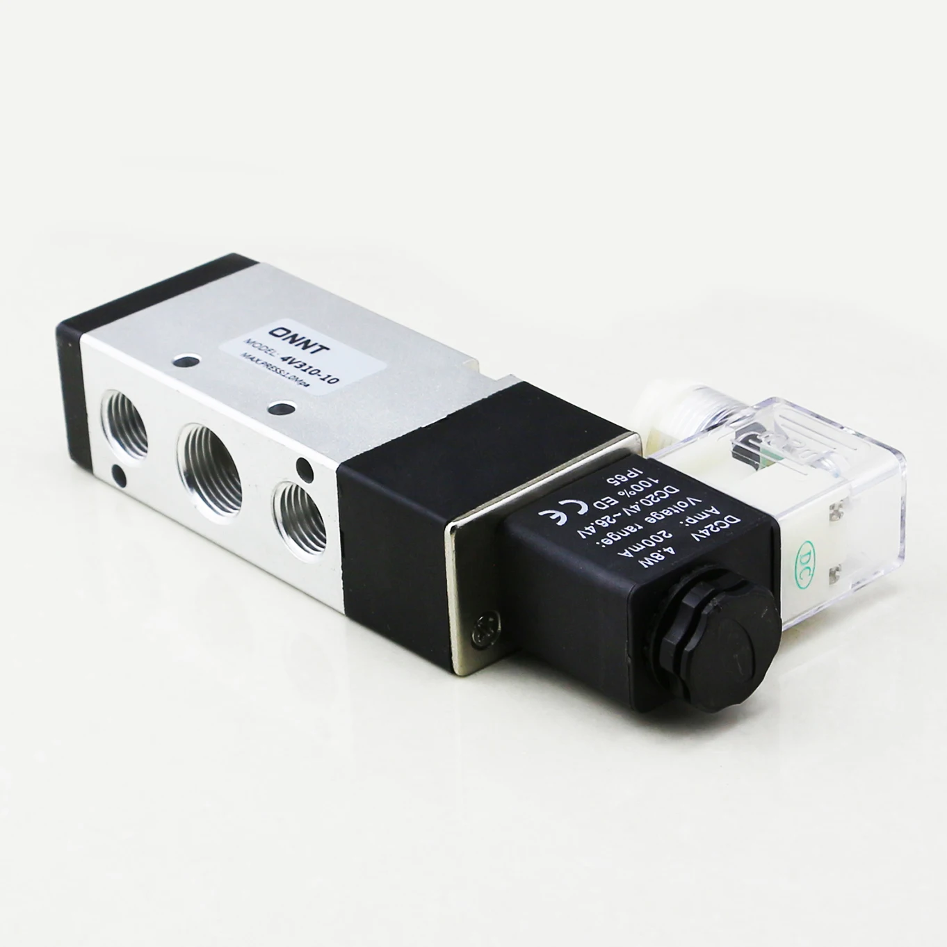 G3/8 5 Port 2 Position 24V DC 12V DC AC 110V 220V Airtac Air Compressor Solenoid Valve 4V310-10