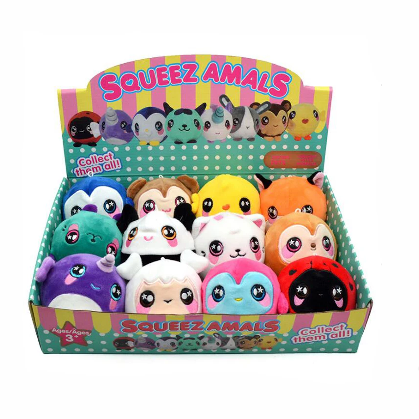 10 см, супер мягкие милые плюшевые игрушки, игрушка-животное