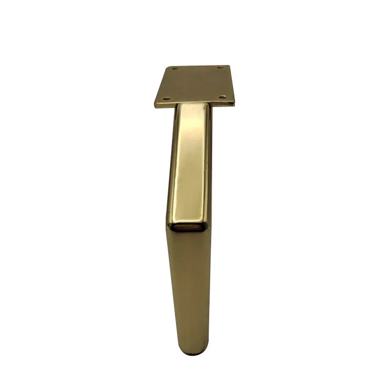 Metal furniture chair leg risers furniture gold legs inclined furniture leg