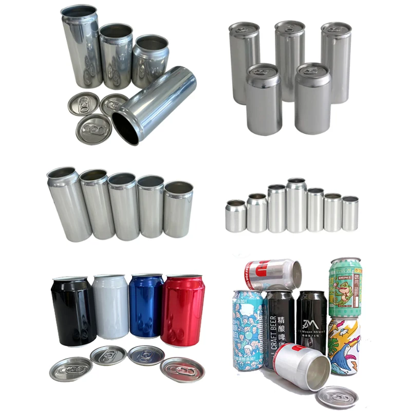 Wholesale Custom Logo  250ml 330ml 355ml 473ml Factory Wholesale Empty Beer Aluminum Can for Drinking