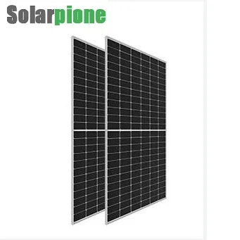 Power Banks Power Station Bifacial Solar Panel 365w 370w 375w 380w 120 Half cells 9BB 166mm Low price in production line