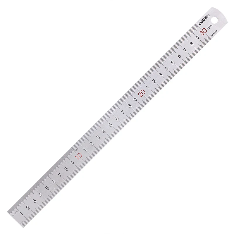 Student Small Stainless Steel Metal Ruler