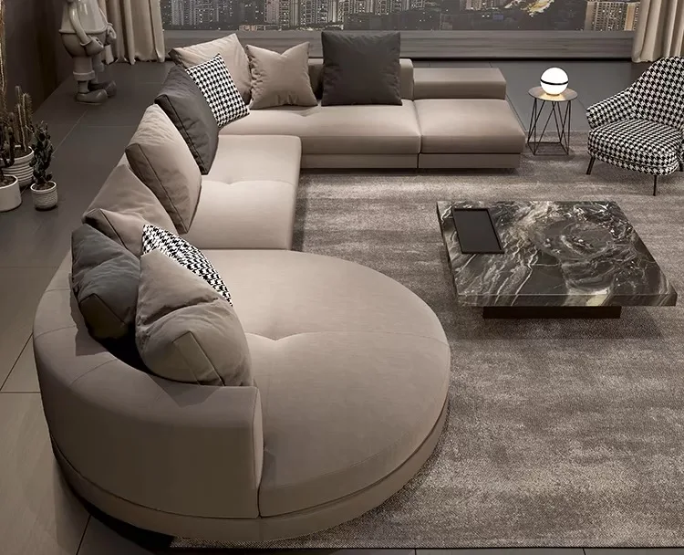 home use soft modern luxury corner sofa set furniture couch living room sectional sofa