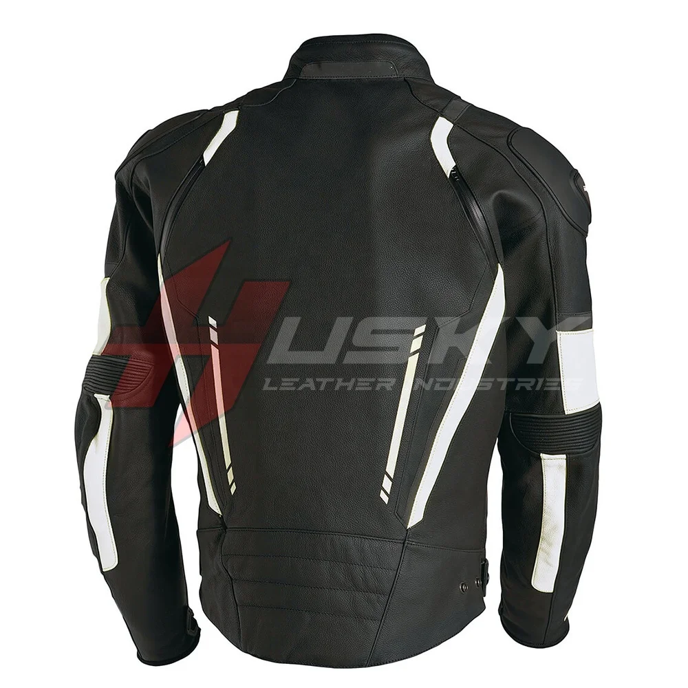 Custom Racing Sportswear XL Motorbike Jacket for Adults Customizable Racer Leather Jacket for Motor Sports