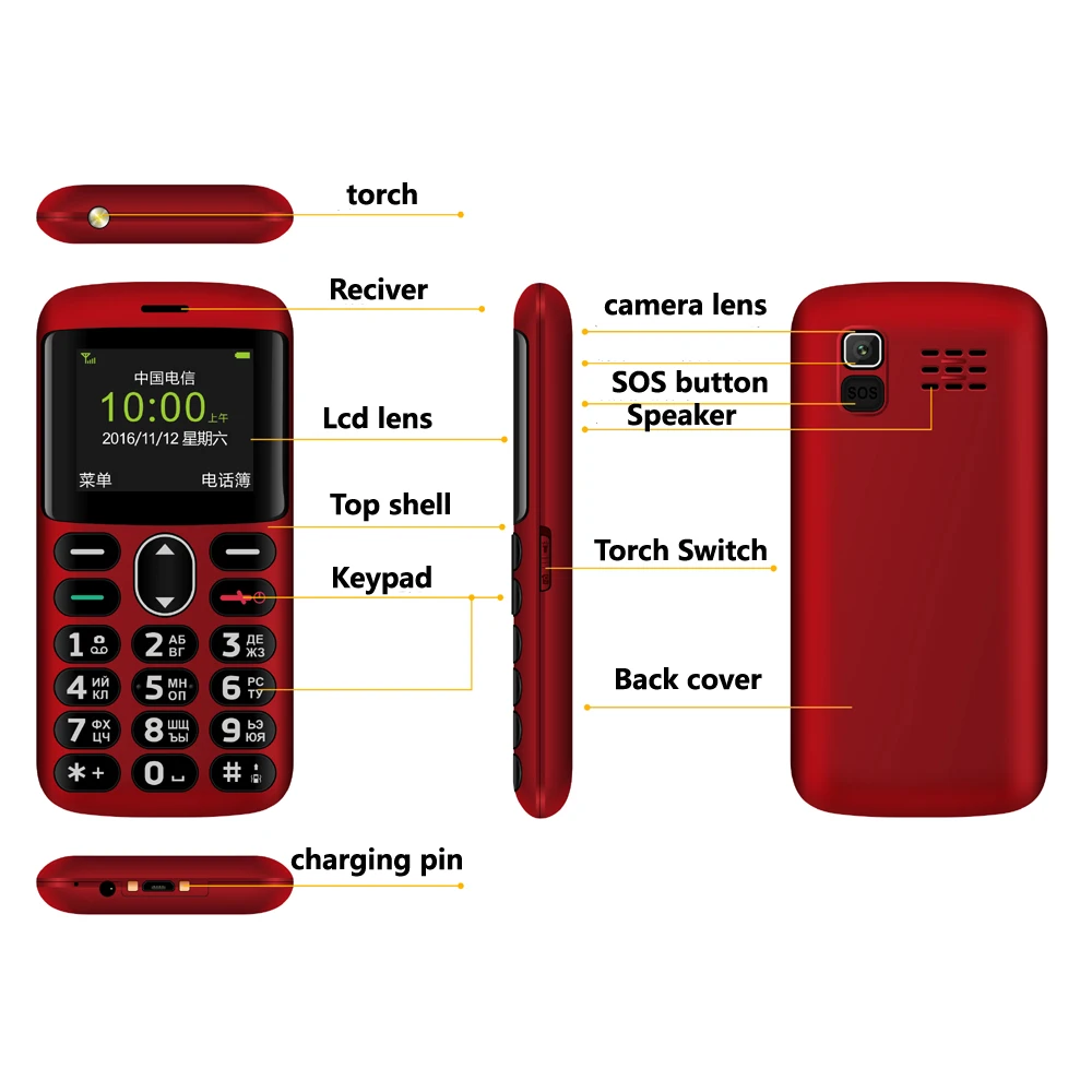 best big large button keypad senior keypad mobile phone verizon t mobile att&t bands cell telephones great phones for seniors
