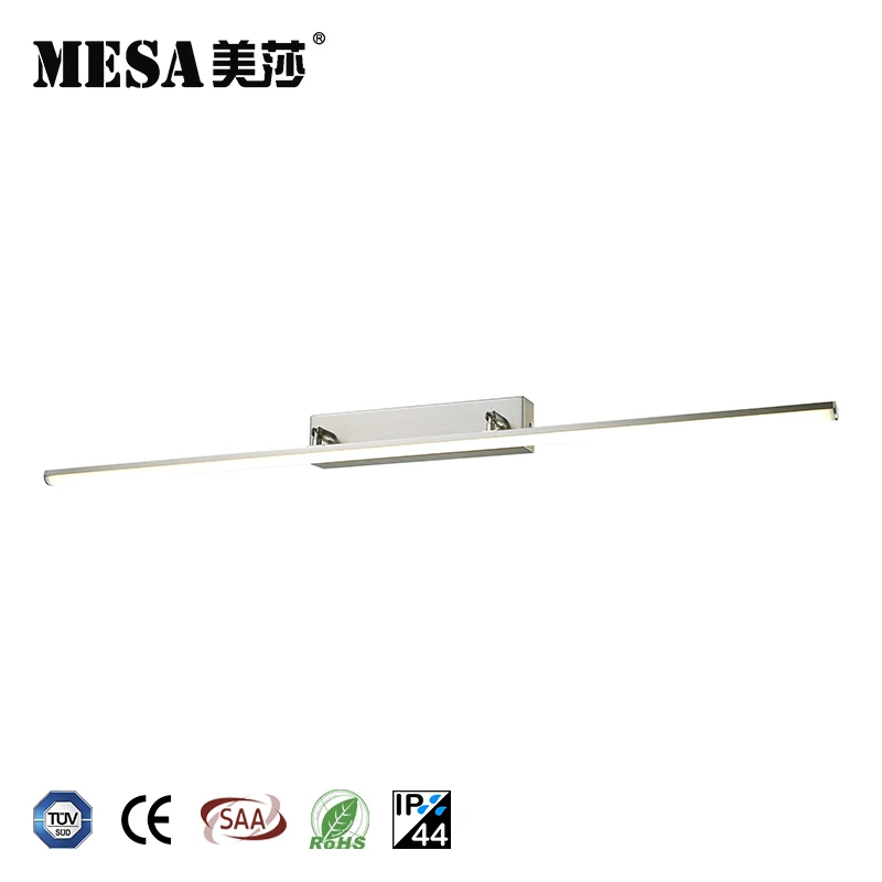 
IP44 Waterproof Nordic Modern Hotel Decorative Fixture Wall Mount Ceiling Dressing Table Bathroom Makeup Vanity Led Mirror Light 