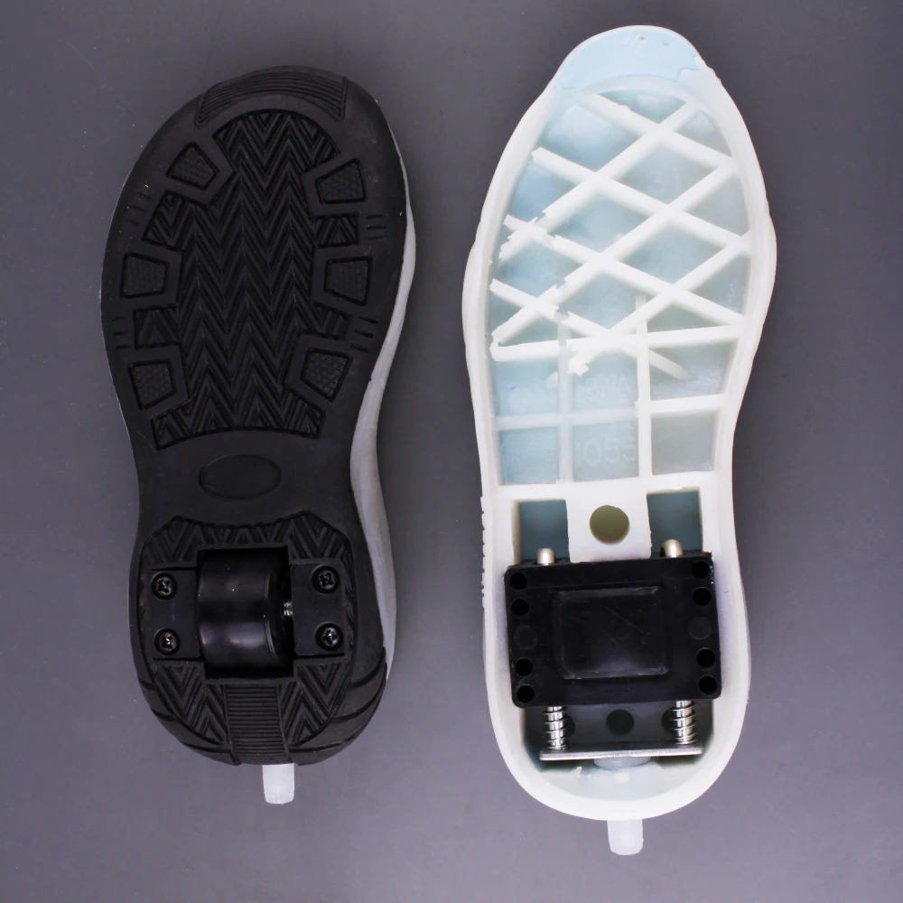 Kids 1 Wheel Roller Shoes Sole Fashion Skate Roller LED Light Up Kids Roller Skate Wheel Shoes Sneaker Sole Shoes Sole