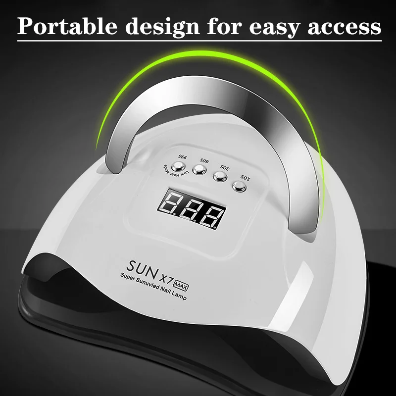 Professional CCFL UV Led NaIL Lampe Lash UV Lamp X7 for Gel Polish 4 Timers Led Lamp Lampara UV Nail Dryer