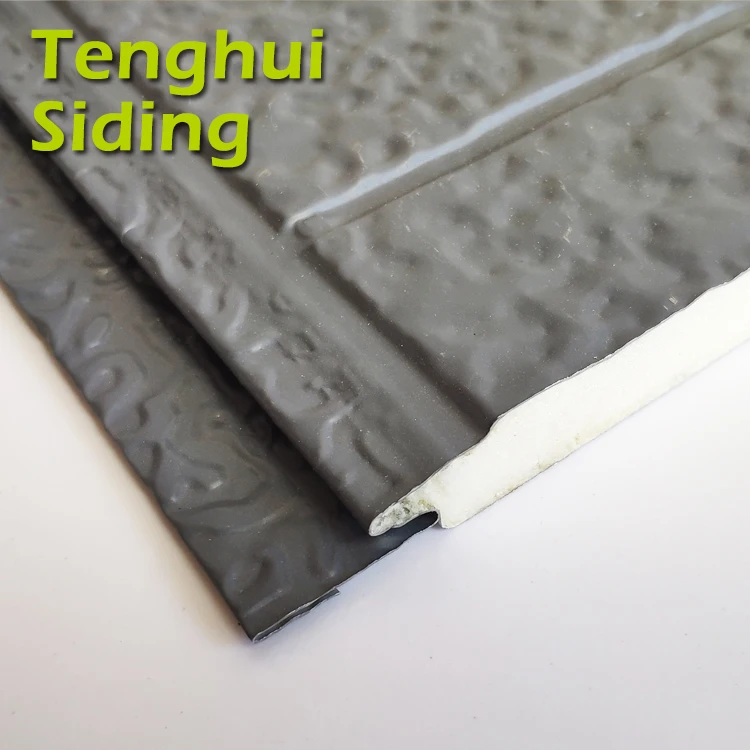 Polyurethane Foam 3d Wall Decorative Panel Making 16mm Prefab Fireproof Sandwich Panels