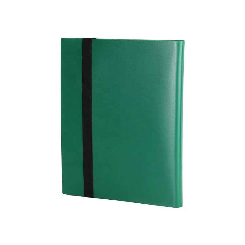 4 Pockets Card Photo Protector Album Binder Desk Card Game Plastic Indoor PP Plastic Waterproof OEM