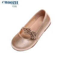 Choozii New Model Kids Princess Style Leather Party Shoe Flats Dress Shoes for Girls Children