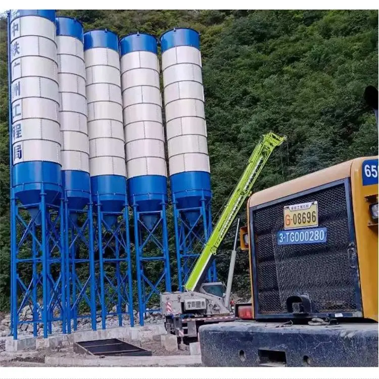 Full-automatic lime silo dosing device Multifunctional steel silo sheet cement silo