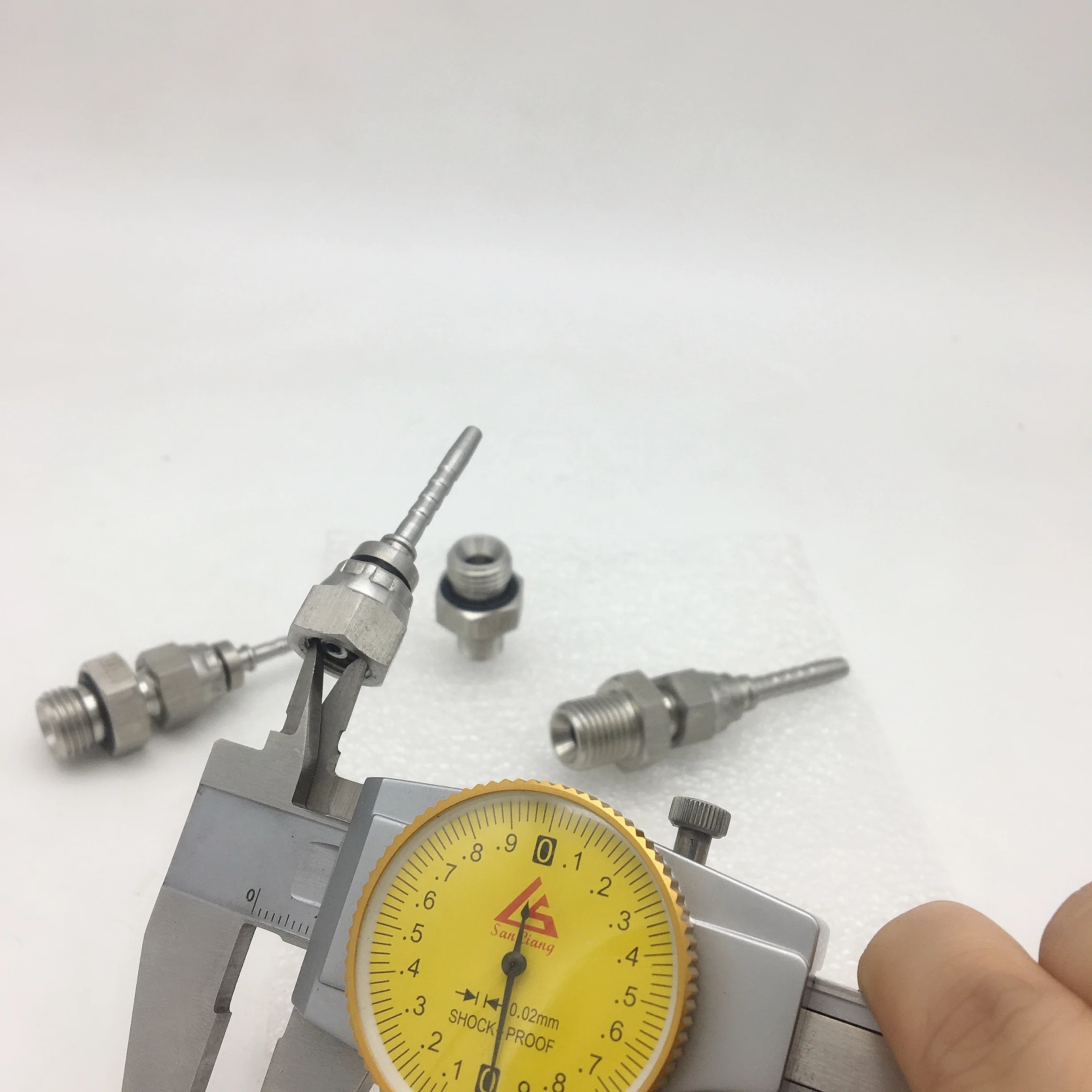 Материал SS 304 OEM, Индивидуальные женские и мужские фитинги для шлангов, адаптер для гидравлического оборудования