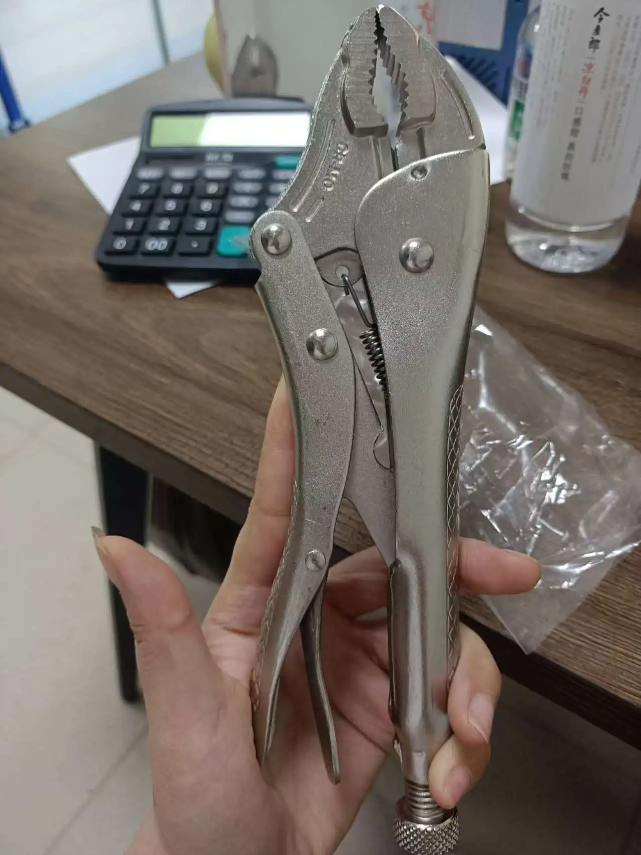 Locking pliers 7 inch/10 inches vise grip pliers Cr-V material pliers