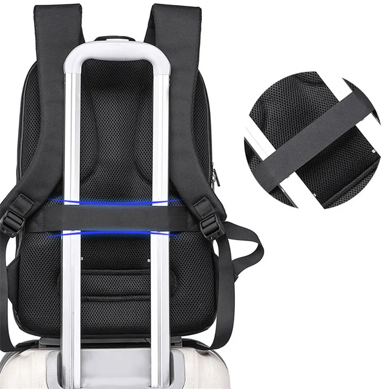 
Hot sell unisex large capacity anti-theft school backpack 900d polyester nylon bobby anti theft backpack 