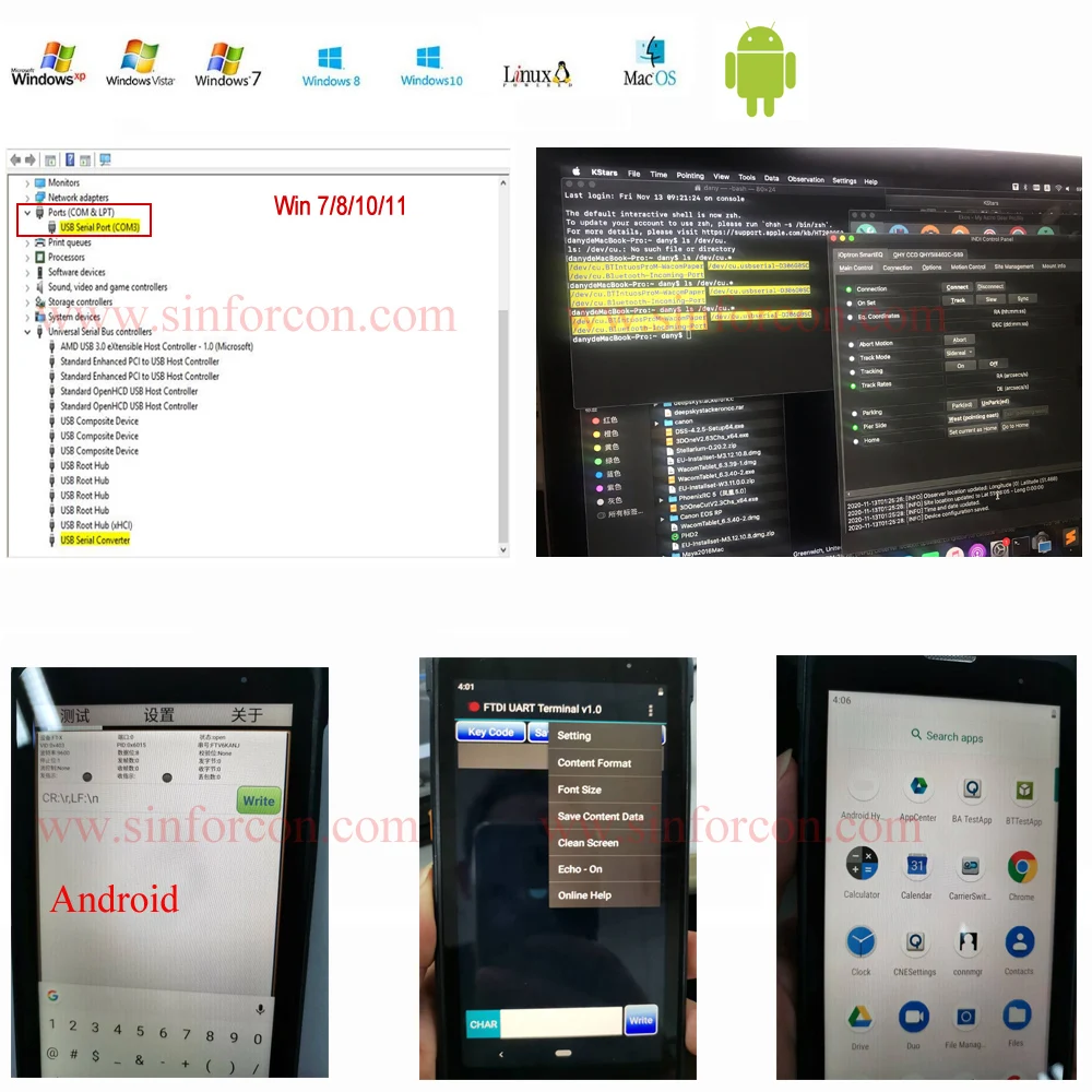 FTDI USB RS232 to MD 8P for Kenwood TM-D710  RC-D710 Radio Transceiver Programming Cable PG-5G