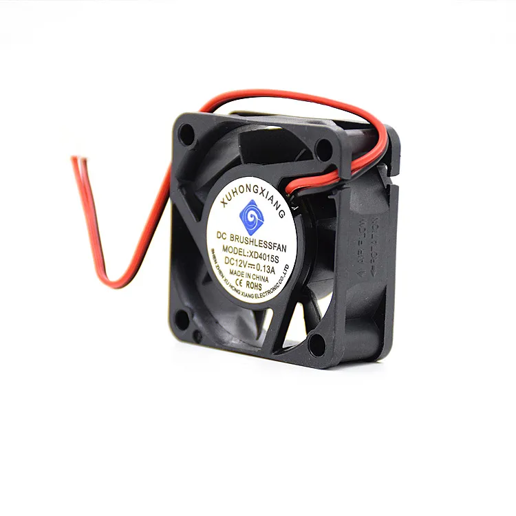 Low Noise High Speed 4015 40*40*15mm Electric Exhaust Fan DC 12 volt brushless Cooling  fan