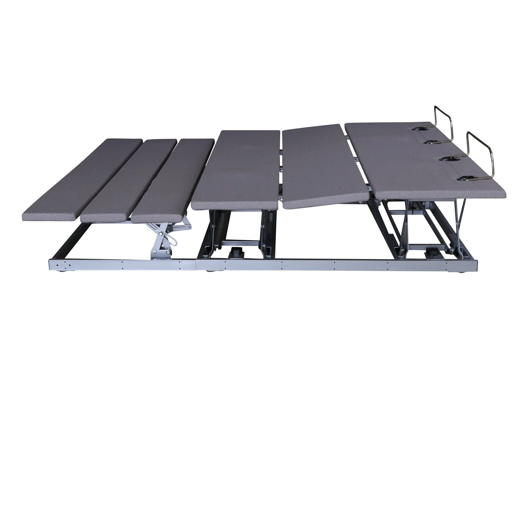 
Home Use Wireless Remote Control Massage Motors Electric Vertical Lift Metal Bed Adjustable Frame 