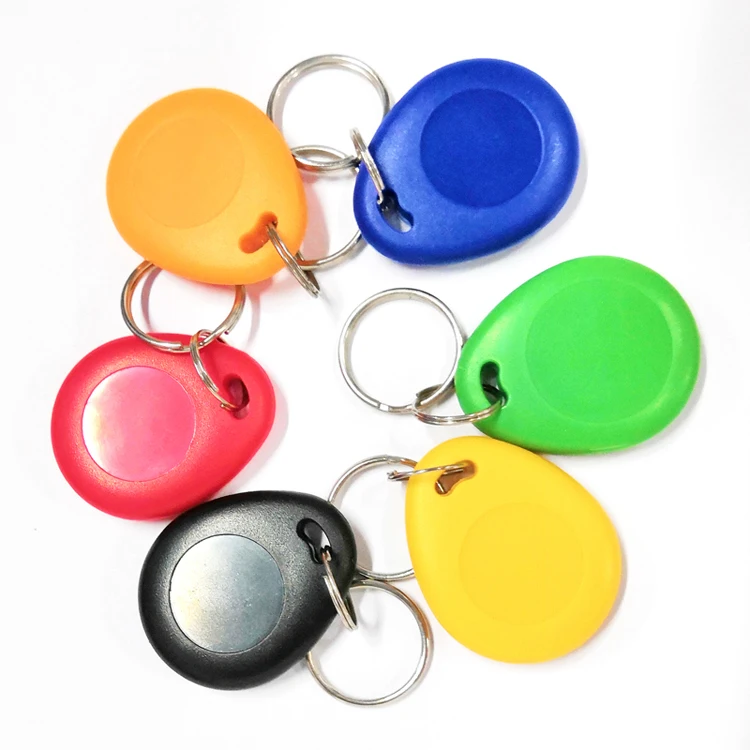 125Khz/13.56Mhz Rewritable  ABS Waterproof NFC Key Tags Rfid Key tags