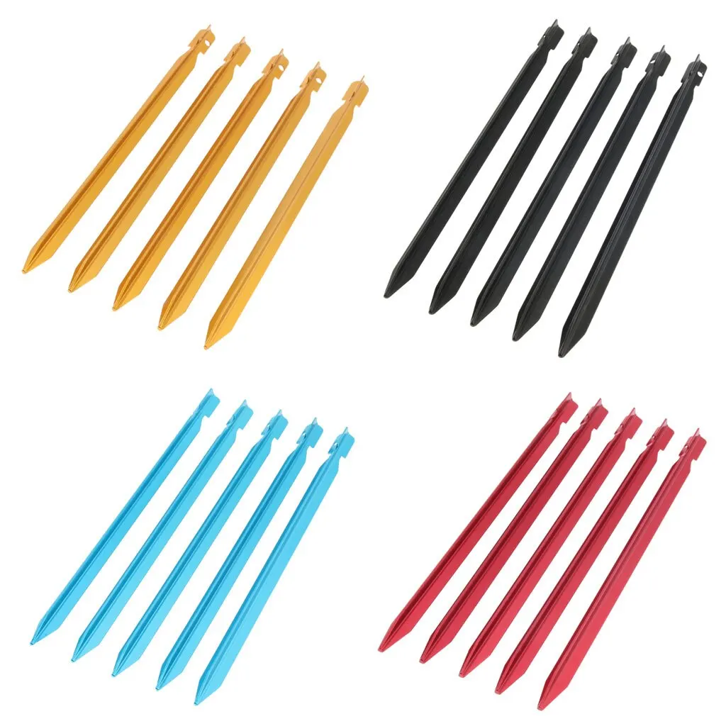 tent pegs camping tent accessory metal material light stake