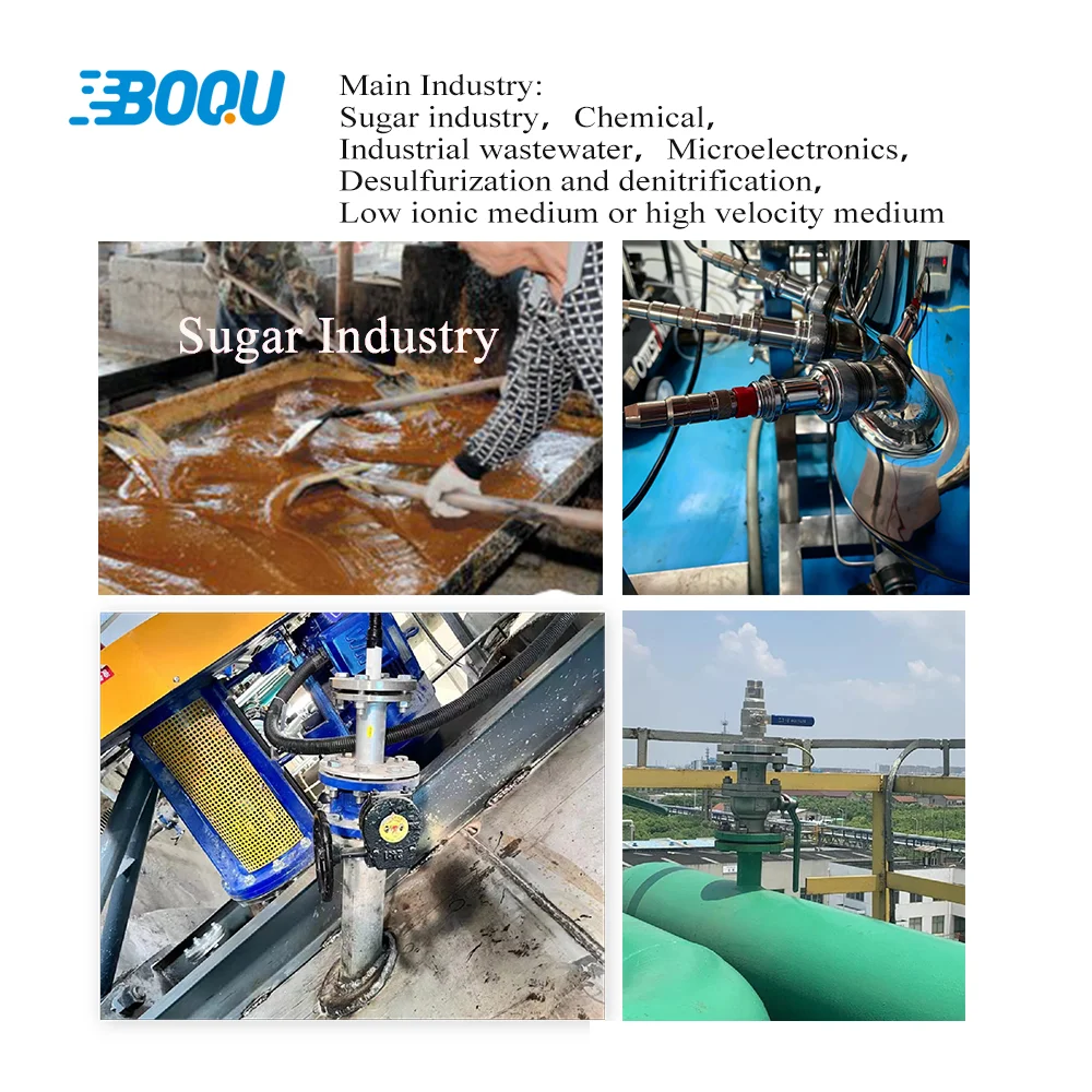 High temperature high pressure pH sensor 135 degree 13 bar for Biopharmaceutical