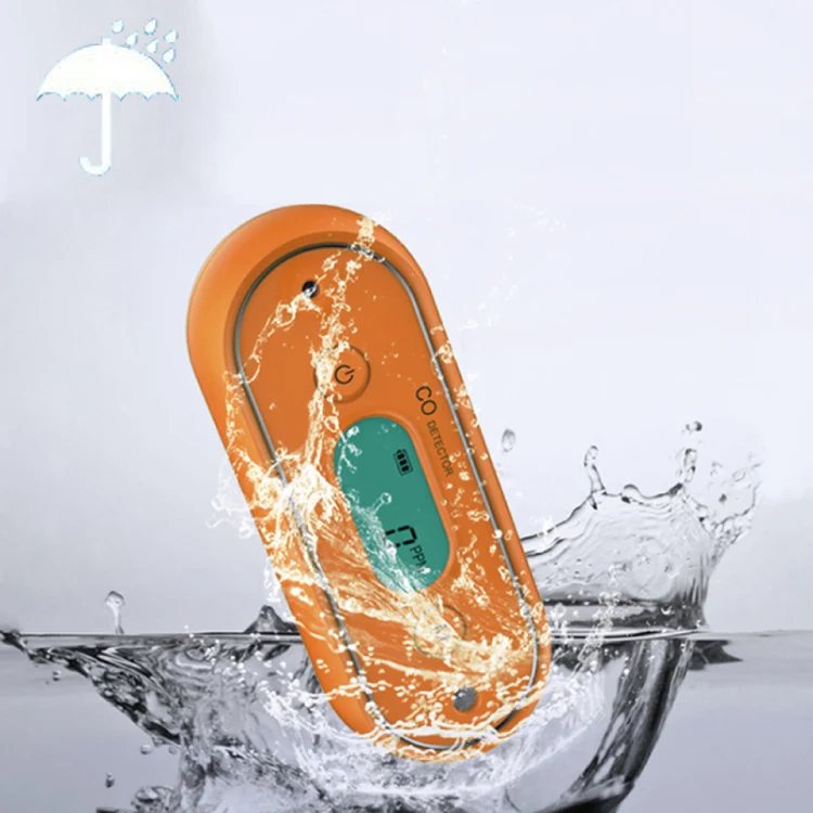 Best selling SA103 9V Li-battery outdoor tent camping CO gas alarm test device IP67 portable carbon monoxide detector