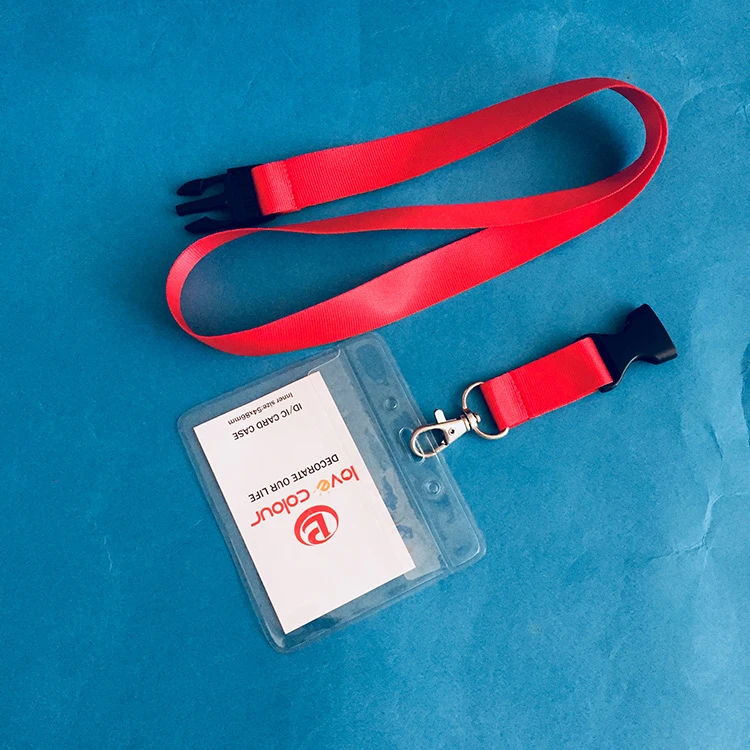 Заводской индивидуальный выдвижной держатель для удостоверения личности/пластиковый держатель для Бейджа