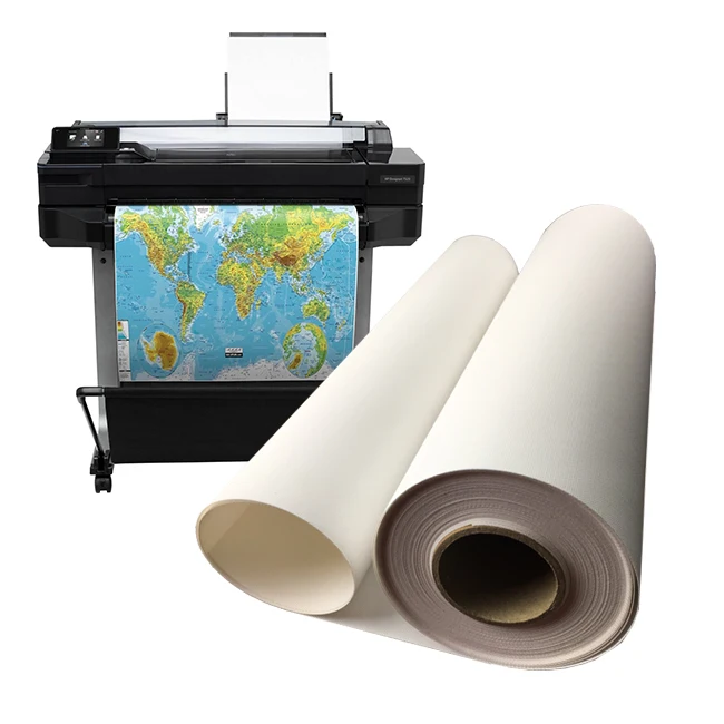 Pure inkjet printing stretched canvas printed waterproof canvas for gallery Artist printing