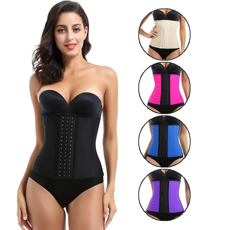 Women Corset Tummy Control Slimming Plus Size Bodysuit Reducing Girdles Neoprene Corset Waist Band