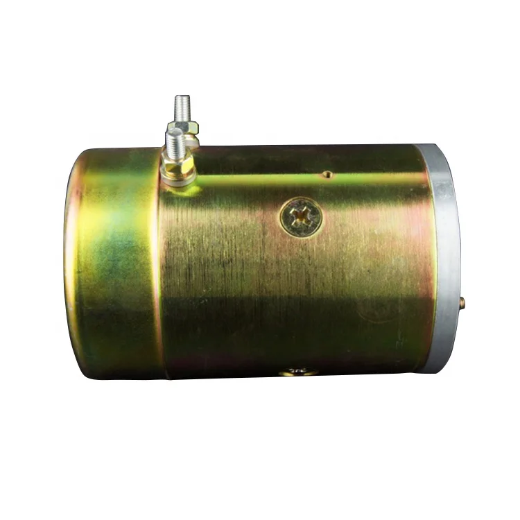 high rpm 12v  1.6kw 24v 2.2kw hydraulic dc motor for battery dump truck