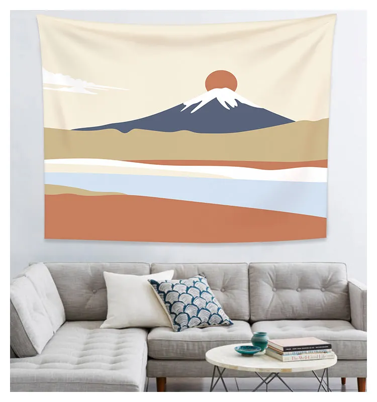 Hot sale bedroom hanging cloth room decoration wallposter paper 3d tapestry with chinese embroidery