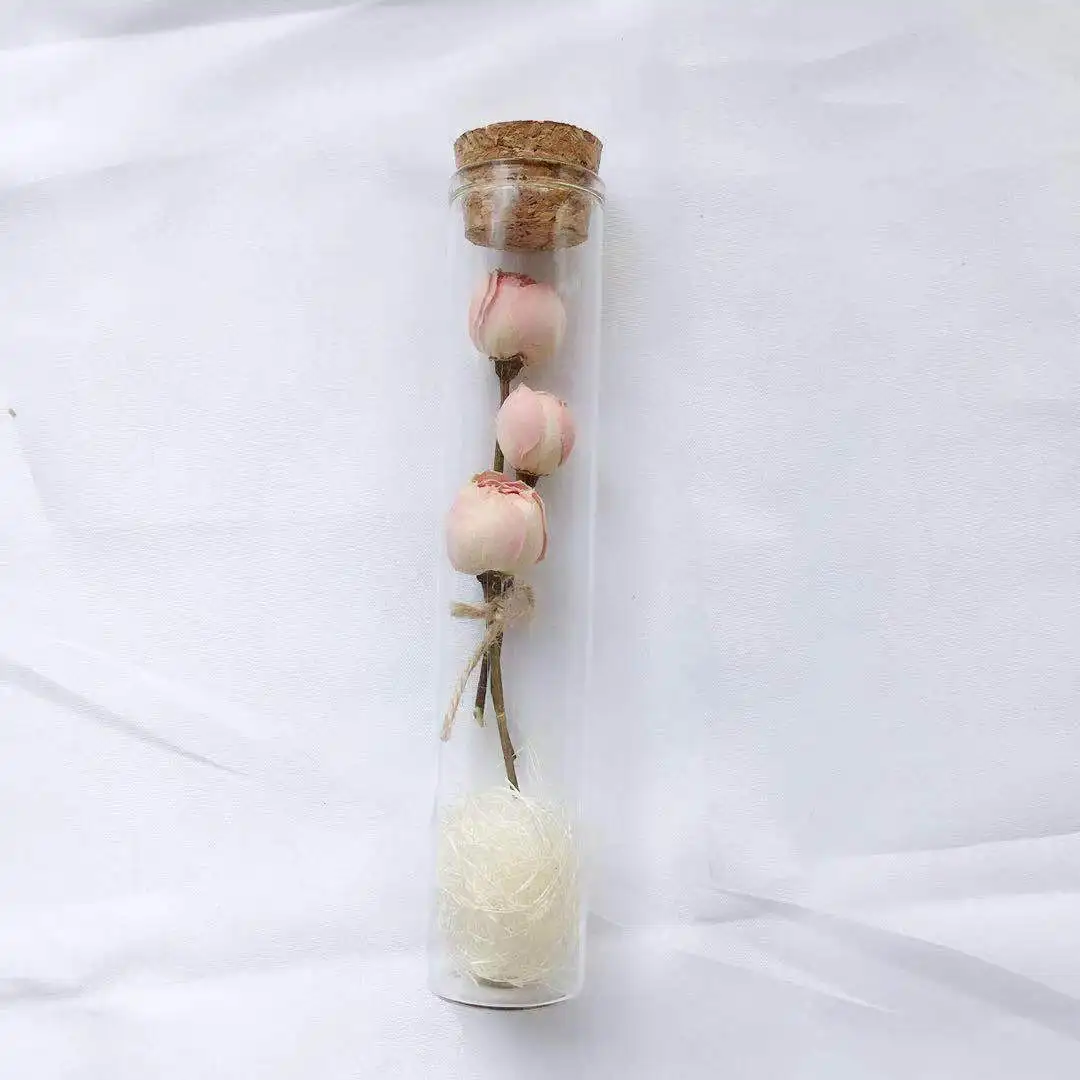 
Wholesale Decorative Flower Rose Jar Dried Rose for Home Decoration 